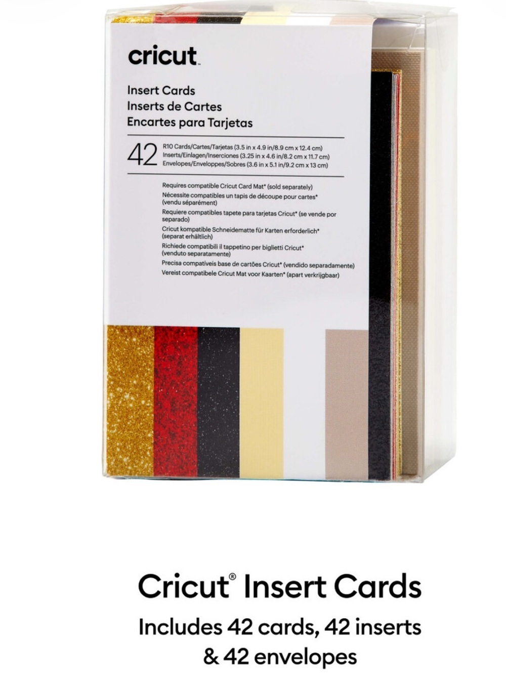 Cricut Insert Cards Glitz & Glam
Sampler R10 42 Count 2009466
New Sealed